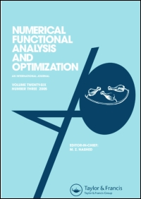 Cover image for Numerical Functional Analysis and Optimization, Volume 27, Issue 5-6, 2006