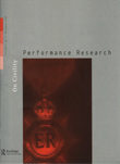 Cover image for Performance Research, Volume 9, Issue 4, 2004