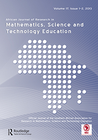 Cover image for African Journal of Research in Mathematics, Science and Technology Education, Volume 17, Issue 1-2, 2013