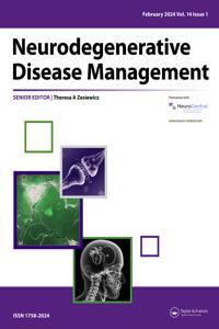 Cover image for Neurodegenerative Disease Management, Volume 7, Issue sup6, 2017