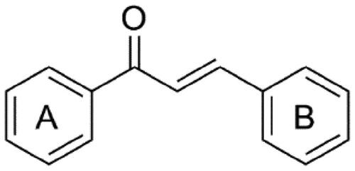 Figure 1. Chemical structure of chalcone.