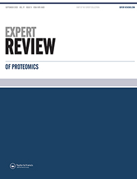 Cover image for Expert Review of Proteomics, Volume 17, Issue 9, 2020