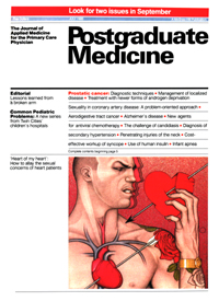Cover image for Postgraduate Medicine, Volume 80, Issue 1, 1986