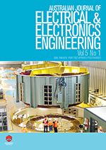 Cover image for Australian Journal of Electrical and Electronics Engineering, Volume 5, Issue 1, 2008