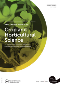 Cover image for New Zealand Journal of Crop and Horticultural Science, Volume 51, Issue 4, 2023