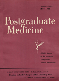 Cover image for Postgraduate Medicine, Volume 17, Issue 5, 1955