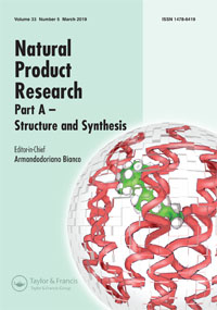 Cover image for Natural Product Research, Volume 33, Issue 5, 2019
