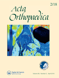 Cover image for Acta Orthopaedica, Volume 89, Issue 2, 2018