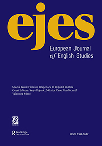 Cover image for European Journal of English Studies, Volume 25, Issue 2, 2021