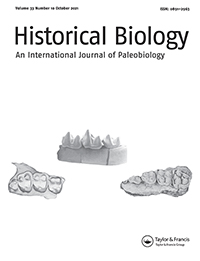 Cover image for Historical Biology, Volume 33, Issue 10, 2021