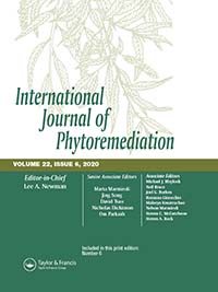 Cover image for International Journal of Phytoremediation, Volume 22, Issue 6, 2020