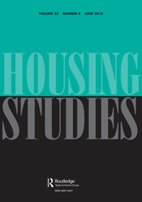 Cover image for Housing Studies, Volume 33, Issue 4, 2018