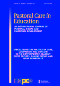 Cover image for Pastoral Care in Education, Volume 35, Issue 3, 2017