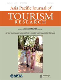 Cover image for Asia Pacific Journal of Tourism Research, Volume 29, Issue 9, 2024