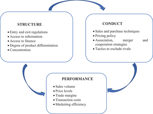 Figure 2. Structure Conduct Performance elements.