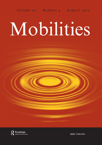 Cover image for Mobilities, Volume 12, Issue 4, 2017