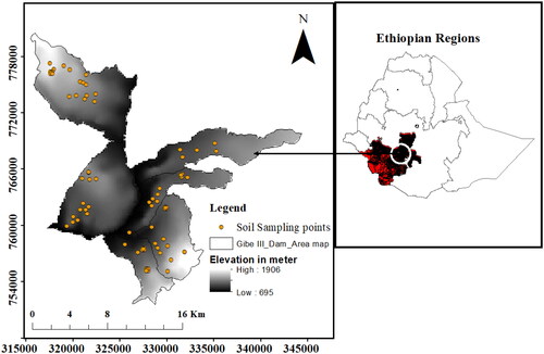 Figure 1. Map of study area.