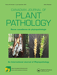 Cover image for Canadian Journal of Plant Pathology, Volume 40, Issue 3, 2018