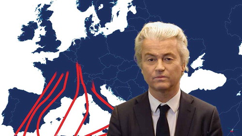 Figure 7. The migration map of Geert Wilders.Source: https://tinyurl.com/yymy2zuf