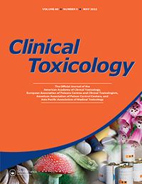 Cover image for Clinical Toxicology, Volume 60, Issue 5, 2022