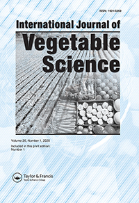 Cover image for International Journal of Vegetable Science, Volume 26, Issue 1, 2020