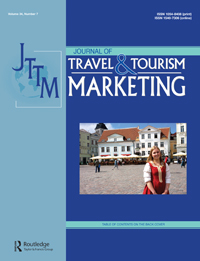 Cover image for Journal of Travel & Tourism Marketing, Volume 34, Issue 7, 2017