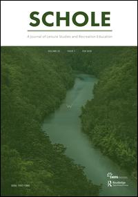 Cover image for SCHOLE: A Journal of Leisure Studies and Recreation Education, Volume 32, Issue 1, 2017