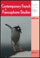 Cover image for Contemporary French and Francophone Studies, Volume 16, Issue 4, 2012