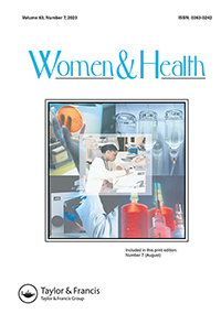 Cover image for Women & Health, Volume 63, Issue 7, 2023