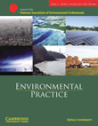Cover image for Environmental Practice, Volume 17, Issue 4, 2015