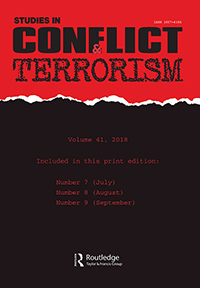 Cover image for Studies in Conflict & Terrorism, Volume 41, Issue 9, 2018