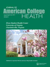 Cover image for Journal of American College Health, Volume 67, Issue 6, 2019