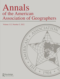 Cover image for Annals of the American Association of Geographers, Volume 112, Issue 5, 2022