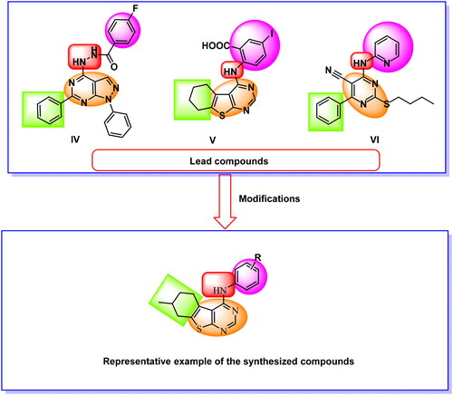 Figure 3. Design strategies of the new compounds.