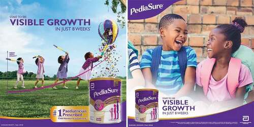 Figure 8. Facebook advertisements for a product for children over 36 months (Pregnant woman, Cape Town, MD-C8).