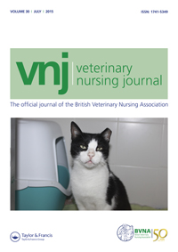 Cover image for Veterinary Nursing Journal, Volume 30, Issue 7, 2015