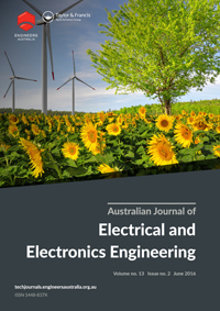 Cover image for Australian Journal of Electrical and Electronics Engineering, Volume 13, Issue 2, 2016