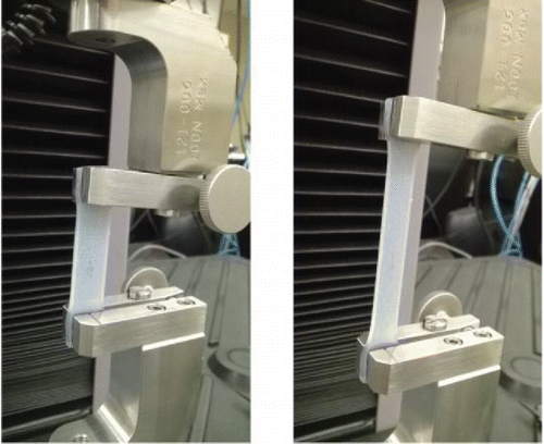 Figure 4. Brain tissue surrogates tested in tension.