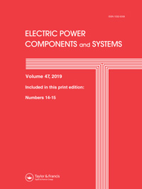 Cover image for Electric Power Components and Systems, Volume 47, Issue 14-15, 2019