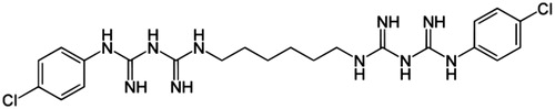 Figure 1. Chorhexidine.