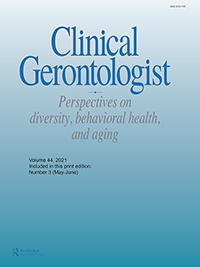 Cover image for Clinical Gerontologist, Volume 44, Issue 3, 2021