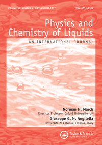 Cover image for Physics and Chemistry of Liquids, Volume 55, Issue 4, 2017