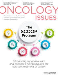 Cover image for Oncology Issues, Volume 33, Issue 6, 2018
