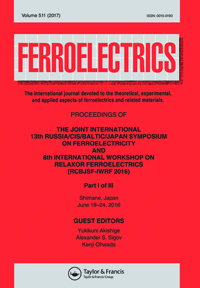 Cover image for Ferroelectrics, Volume 511, Issue 1, 2017