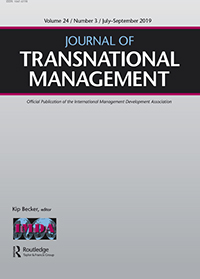 Cover image for Journal of Transnational Management, Volume 24, Issue 3, 2019