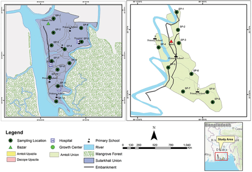 Figure 1. Study area location (map created by author, 2023).