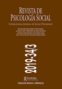 Cover image for International Journal of Social Psychology, Volume 34, Issue 3, 2019