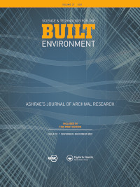 Cover image for Science and Technology for the Built Environment, Volume 27, Issue 10, 2021