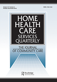 Cover image for Home Health Care Services Quarterly, Volume 37, Issue 4, 2018