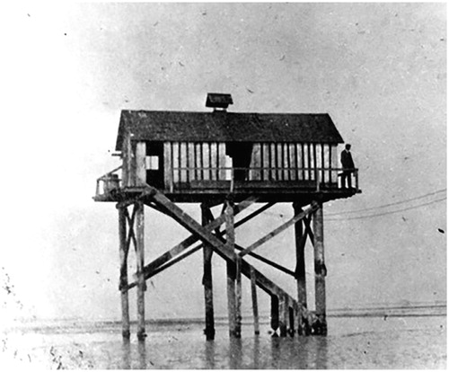 Figure 13. Crescent Oyster Company bunkhouse, ca. 1930. (Surrey Archives 180.2.24.)